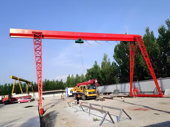 Electric hoist gantry crane