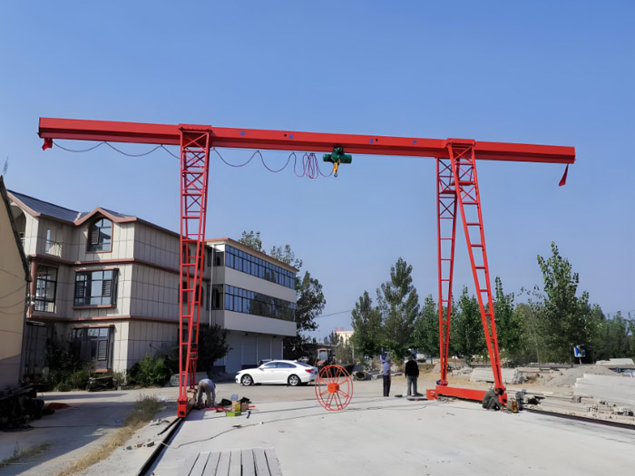 Electric hoist gantry crane