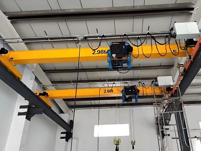 Electric single beam crane