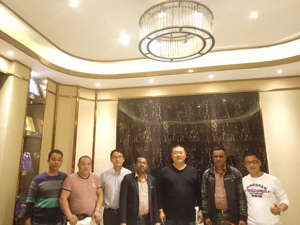 Customer on-site visit