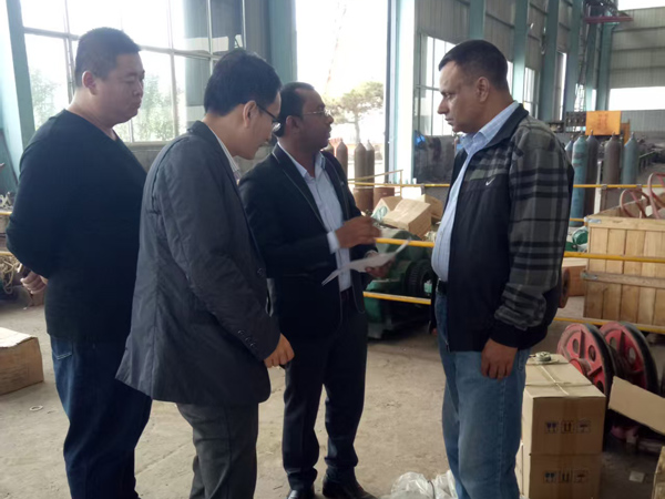 Customer on-site visit
