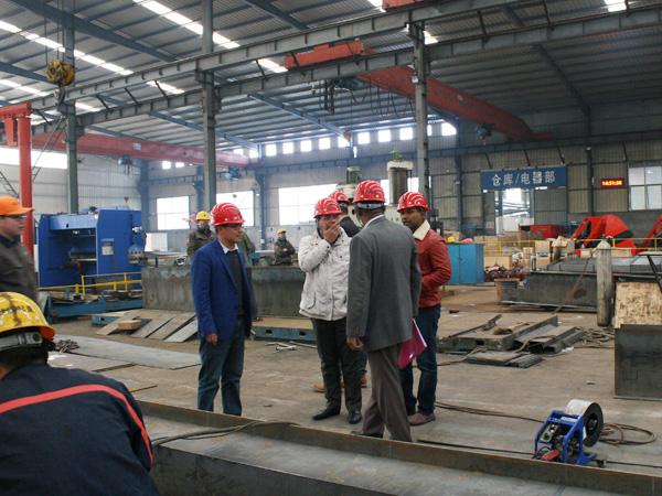 Customer on-site visit