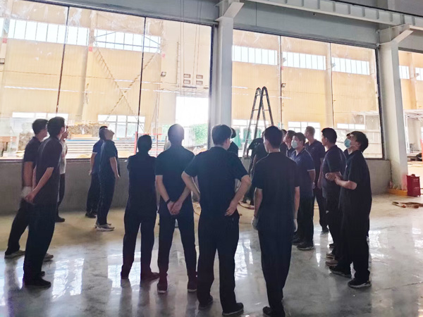 Customer on-site visit